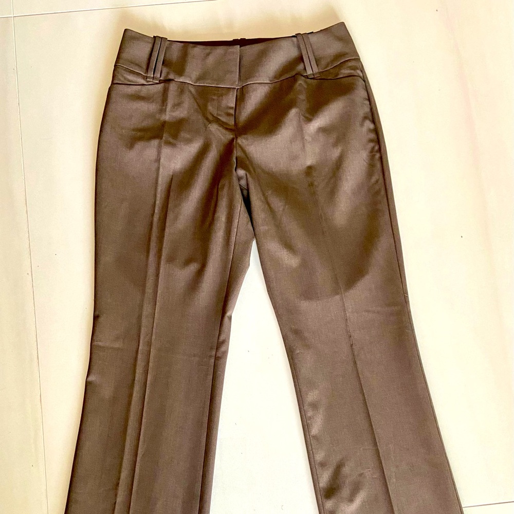 The Limited Dress Pants Cassidy Fit Linen Brown 6